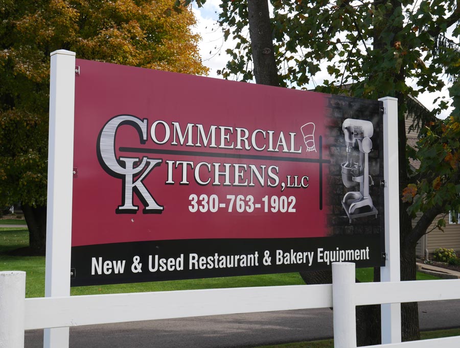Commercial Kitchens LLC Sign